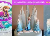 Elsa’lı Pasta Modelleri – Özel Sipariş