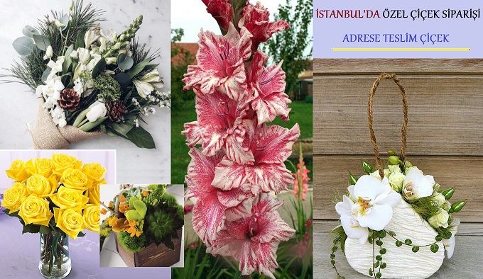 İStanbul'da Adrese Teslim Çiçek Siparişi