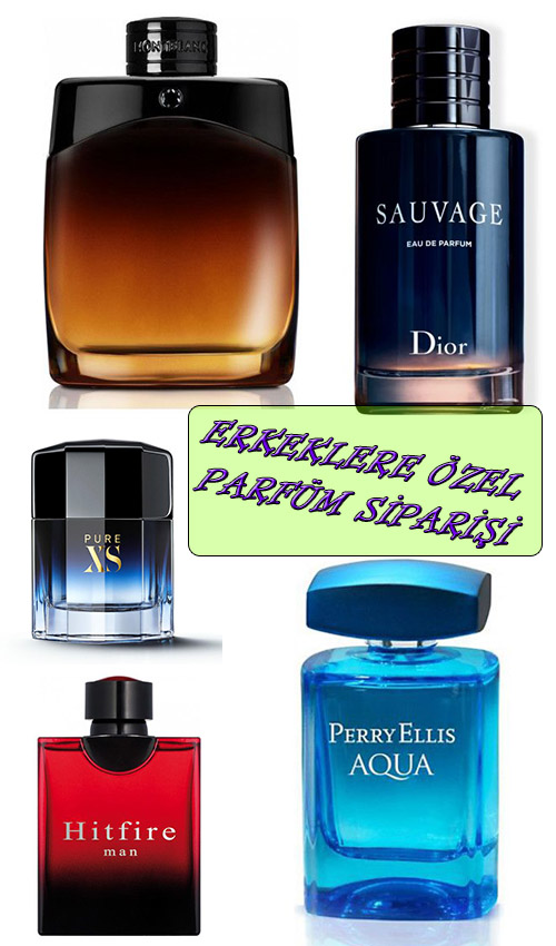 Erkeklere Özel Parfüm Siparişi